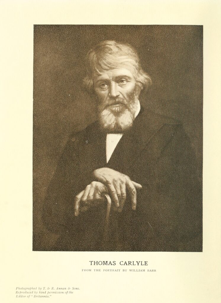 portrait of Thomas Carlyle
